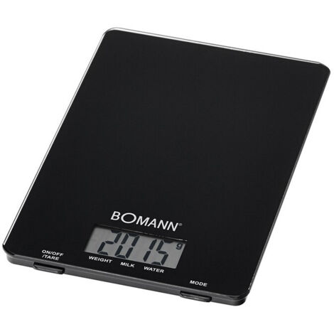 Bomann KW 1515 CB Balance de cuisine numérique, 5 kg par pas de 1 g, fonction tare  Noir (1/5)