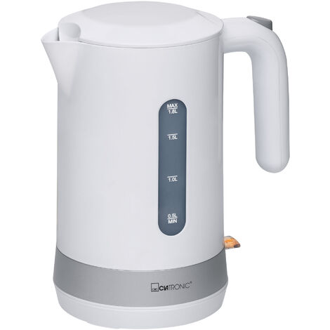 Clatronic WK 3452 Bouilloire electrique sans fil 1,8L 2200W Blanc (1/5)