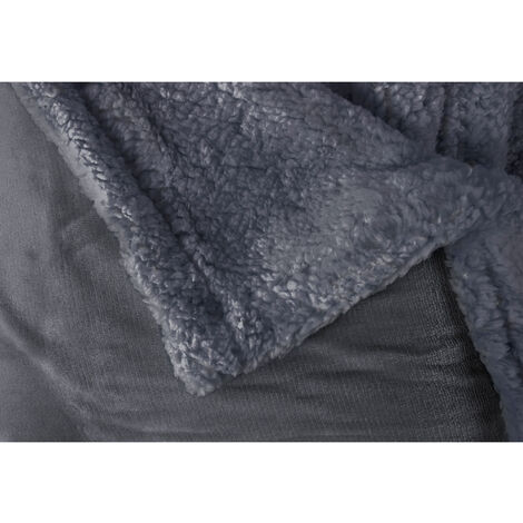 Couverture Polaire Briebe 180x240cm – Ultra Douce Et Épaisse Pour Canapé