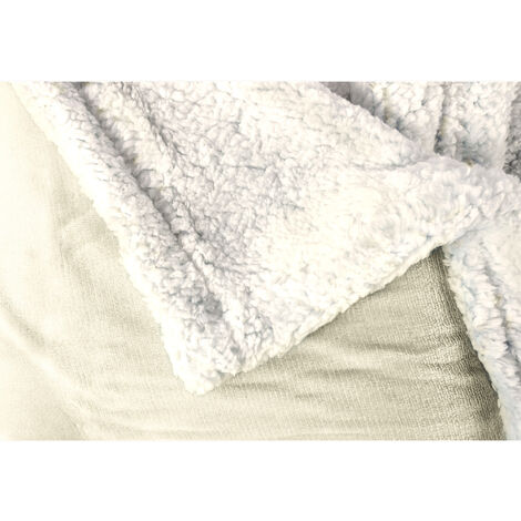 SOCHOW – Couverture polaire sherpa, réversible, super douce, luxueuse