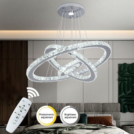 Led Modern Creative Ceiling Light Luxury K9 Crystal For Stairs Restaurant  Living Room Home Lighting Engineering Light - Chandeliers - AliExpress