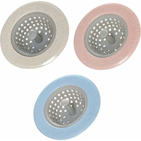 materiale facile da installa tappo da cucina e filtro per vasca da bagno universali 2 in 1 Filtro di scarico anti-rimbalzo universale per lavabo tappo per filtro di scarico anti-intasamento pop-up 