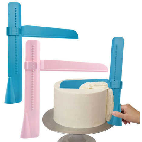 strumento per la decorazione di torte SourceTon strumento per lisciare la torta Set di 12 raschietti per torta 