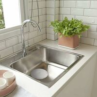 Blu 6 Pollici Tappo Universale in Silicone per Vasca per cucine Bagno Lavanderia Doccia Vasca da Bagno Accessori per lavelli 1 pz-Tappi di Scarico 15 cm 
