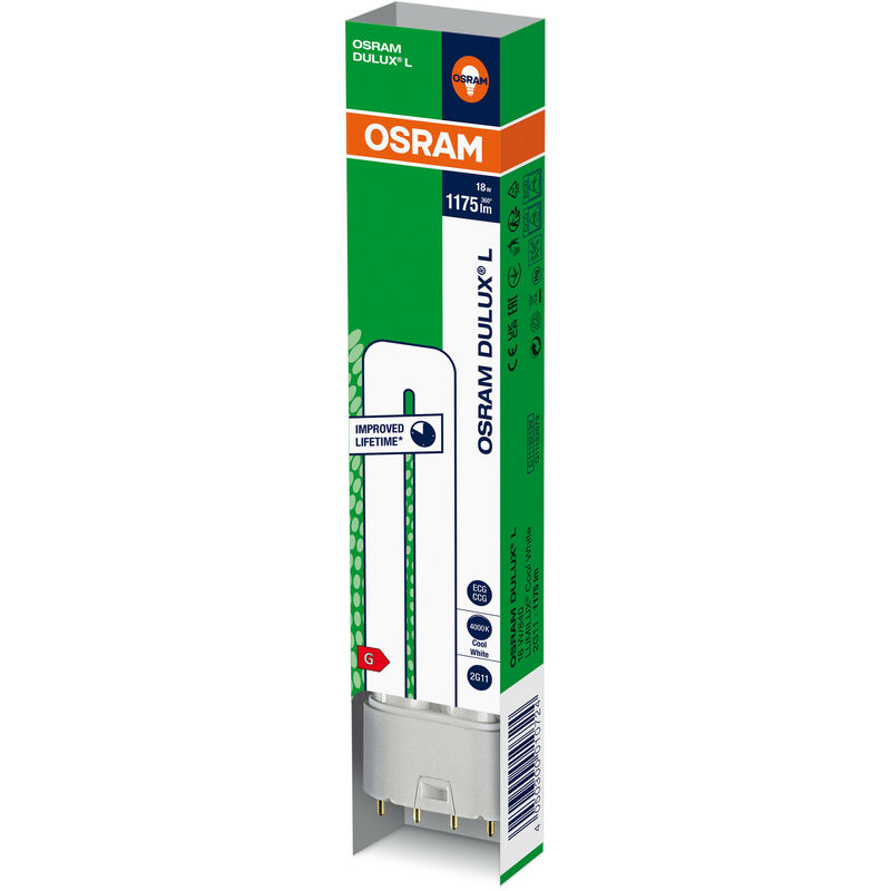 Osram dulux l 18w 41 deals 827