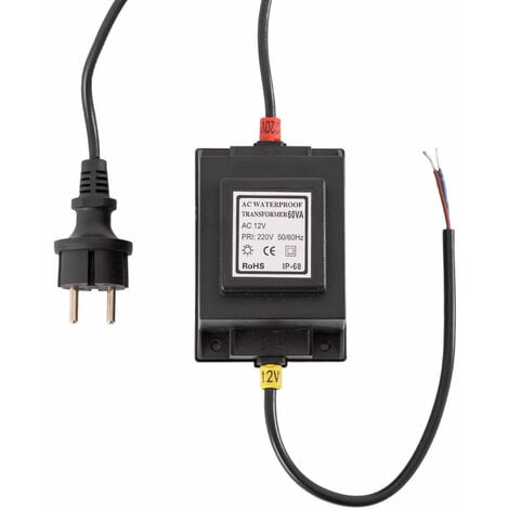 Transformateur LED 12VDC 60W/5A IP25