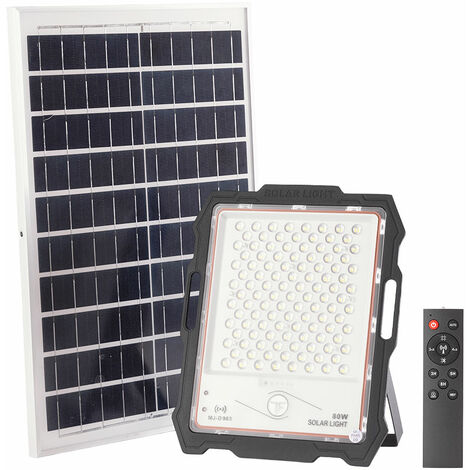 80w solar street light deals 8000 lumens