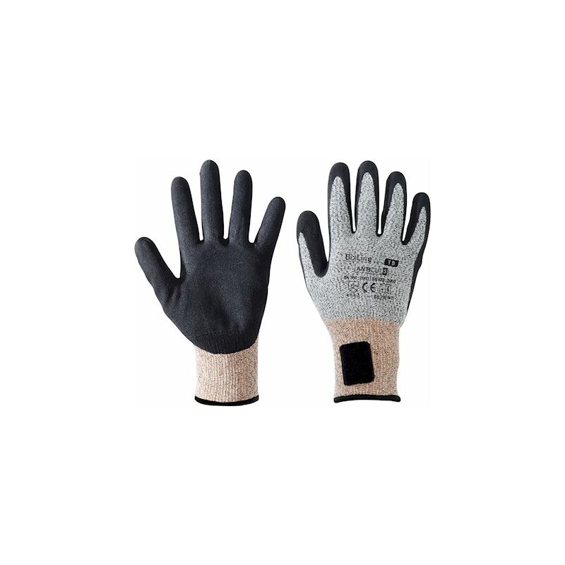gants anti coupure - niveau 3 - taille 9 - lot de 10 - bizline 730145