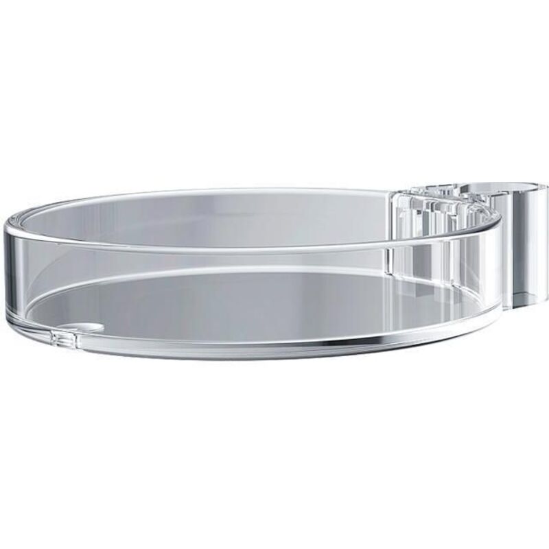 Porte-Savon à Clip Pour Barre De Douche - Réglable, ABS Chromé - Diamètre 25 Mm