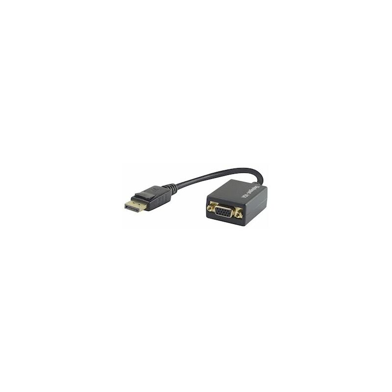 Adaptateur VGA Mâle + Audio jack3.5 + USB vers HDMI / F Noir 15cm