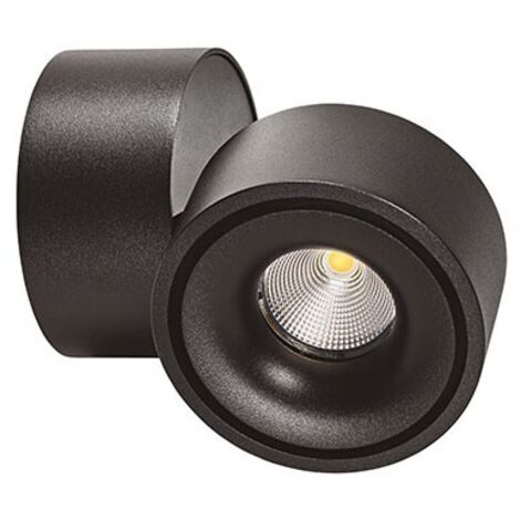 TAHITI Appl. Mur orient. noir LED 13W 3000K 1100lm variable ARIC 50840