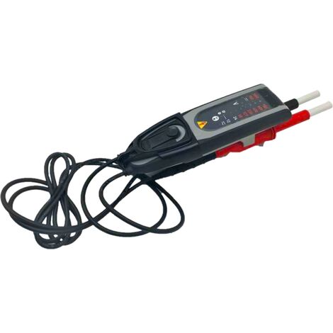 détecteur bt led - ip2x - 1000v - avec étuis et pointe de touche - catu ms-917-pg