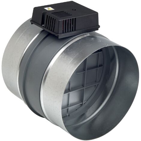 Atlantic – Registre motorisé tout ou rien diamètre 160 mm – Corps en polyflam M1 – Vérin thermique monophasé 230 V – Débit 0 à 100% – 543771