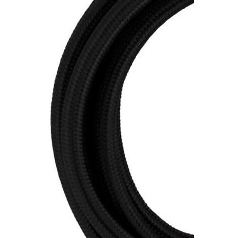 câble textile - 3 mètres - 2 x 0.75 mm2 - noir - bailey 139672 (1/2)