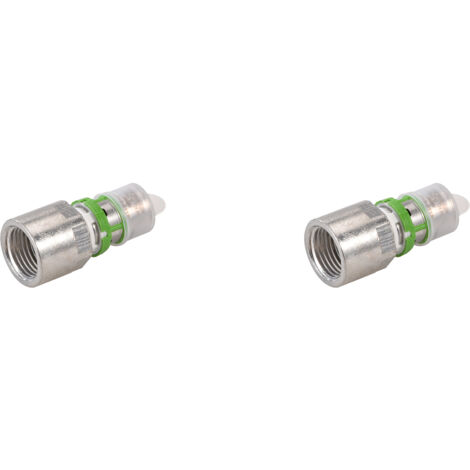 manchon droit - femelle - a visser - 20 x 2 vers 1/2 - lot de 2 - comap 7270gw2012