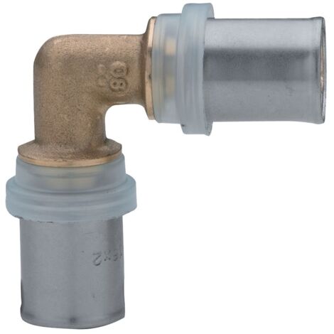 coude égal - pour tube multicouche - 16 mm - lot de 2 - altech 4434836
