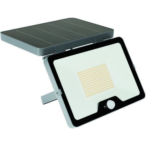 projecteur à led - europole elios solar - 15w - 3000k - gris clair - europole 67120
