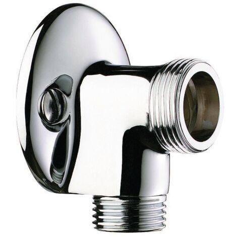 raccord applique - mâle 15 x 21 - mâle 20 x 27 - avec 2 vis - lot de 2 - delabie 841327.2p (1/2)