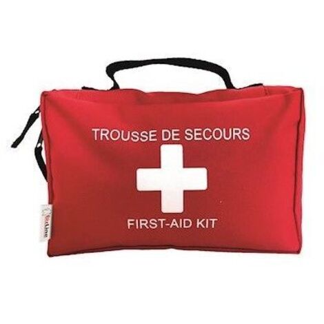 trousse de secours - pour 2 à 4 personnes - contient 55 produits - bizline 771024 (1/2)