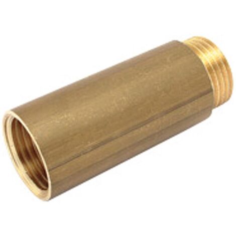 allonge laiton - filetage long - m / f - diamètre 15 x 21 mm - longueur 50 mm - altech 10269alt1