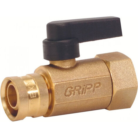 vanne pour sortie de collecteur - a glissement - d12 - femelle 15 x 21 - gripp (1/2)