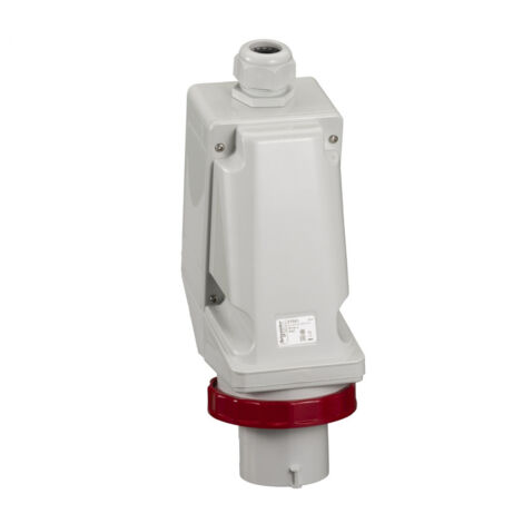socle de connecteur industriel - pratika - 3p+n+t - 63a - schneider electric 81583 (1/2)