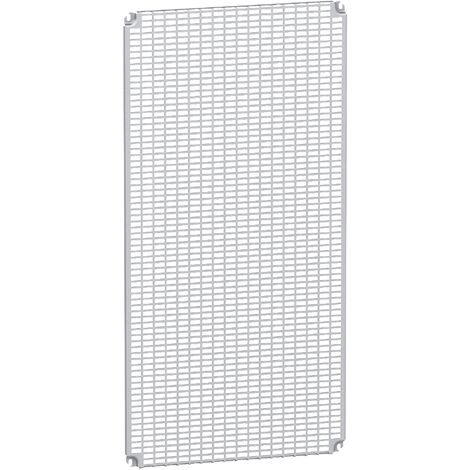 Schneider Electric – Platine de montage Telequick 300 x 250 mm – Compatible Spacial S3D et CRN – Acier galvanisé – NSYMR3025