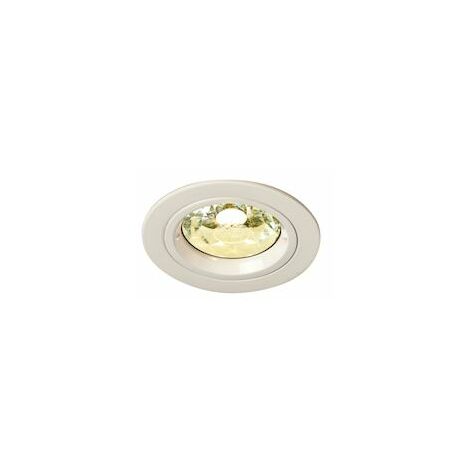spot encastrable - rond - europole be better - culot gu10 - blanc - fixe - ip44 - europole 234400