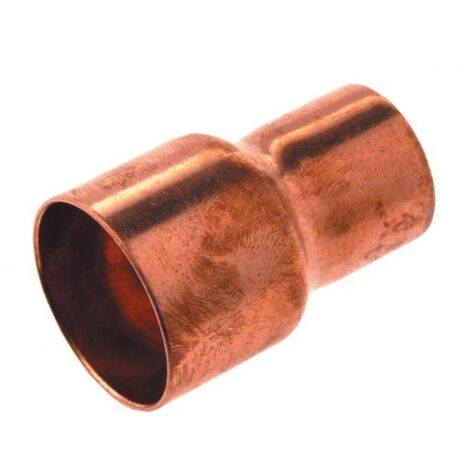 réduction en cuivre à souder - mâle 28 mm vers femelle 22 mm - sachet de 2 (1/2)