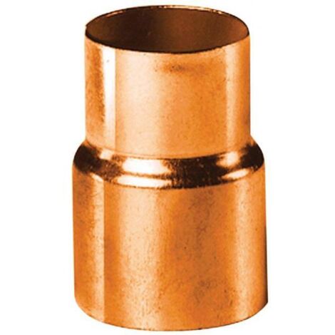 réduction en cuivre à souder - femelle 28 mm vers femelle 18 mm - sachet de 2