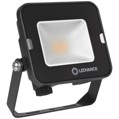 projecteur à led - osram ledvance compact - 10w - 3000k - 900 lm - ip65 - noir - osram 574557 (1/5)