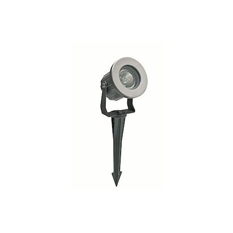 spot - europole yah - culot gu10 - sur piquet - gris - europole 391100