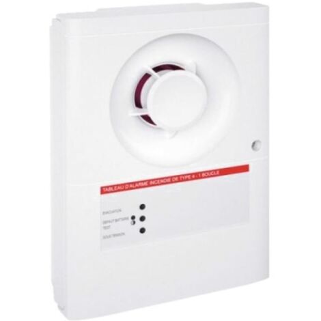 tableau d'alarme incendie - type 4 - 1 boucle - legrand 140561