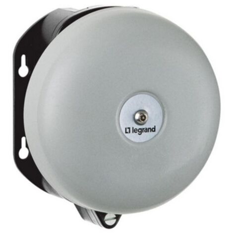 Legrand – Sonnerie forte puissance 230V 90dB – Revêtement polyester anticorrosion – Fonctionnement continu 200h – IP44 IK10 (1/4)