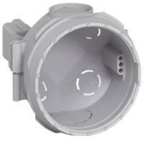 Legrand – Boîtier de protection pour prise électrique – Batibox béton 1 poste Ø64mm profondeur 58mm – 81941