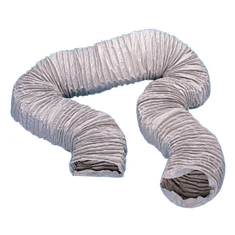 Unelvent – Gaine VMC souple PVC renforcée 90 x 45 mm – Longueur 6 m – Pour systèmes de ventilation – 813961
