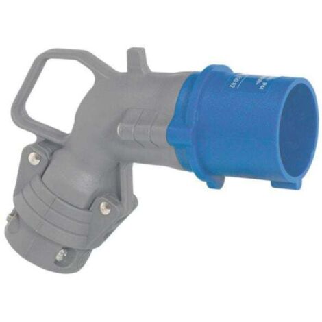fiche coudée male 32 ampères 2p+t ip44 bleu - legrand hypra 52762 (1/2)