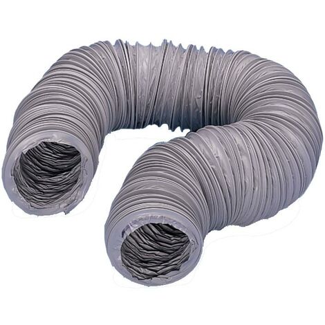gaine pvc - souple - renforcée - diamètre 125 mm - 6 mètres