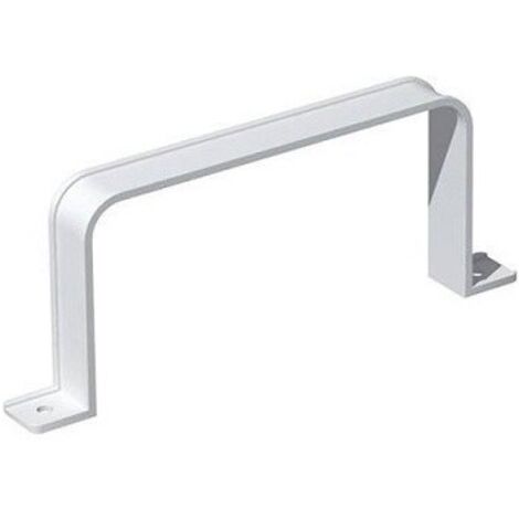 fixation pour conduit plat pvc rigide - 110 x 40 mm - lot de 3