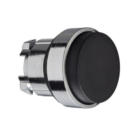 tête bouton poussoir - dépassant - noir - schneider harmony zb4bl2 (1/4)