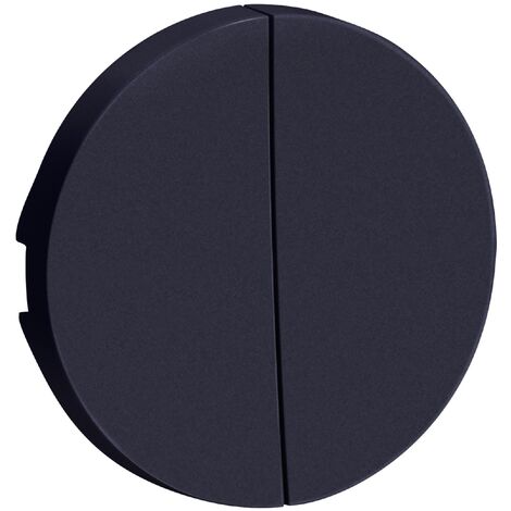enjoliveur seul - pour double va et vient et poussoir - anthracite - schneider odace s540614