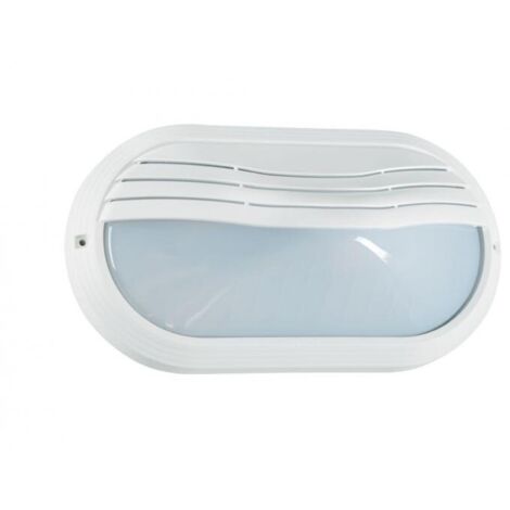 hublot décoratif extérieur ovale longueur 271mm aric ovo 270tp blanc (1/4)