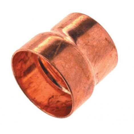 réduction en cuivre à souder - femelle 28 mm vers femelle 22 mm - sachet de 2 (1/2)