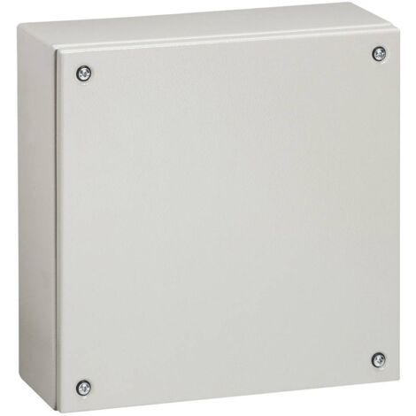 Boîtier industriel Atlantic métal carré IP66 IK10 300x300x120mm RAL7035 LEGRAND 035608 (1/3)