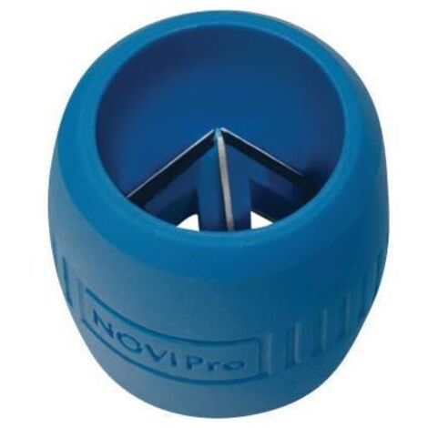ebavureur intérieur et extérieur - pour tube pvc et en cuivre 6 à 42 mm - novipro (1/2)