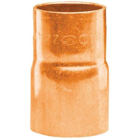 réduction en cuivre à souder - mâle 28 mm vers femelle 16 mm - sachet de 2 (1/2)