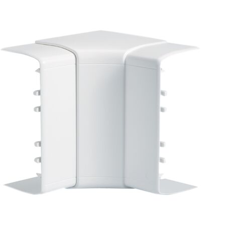 Lot De 10 Angles Intérieurs IBOCO 8830 - Moulure Goulotte Optima BLANC - 32x12.5 Mm