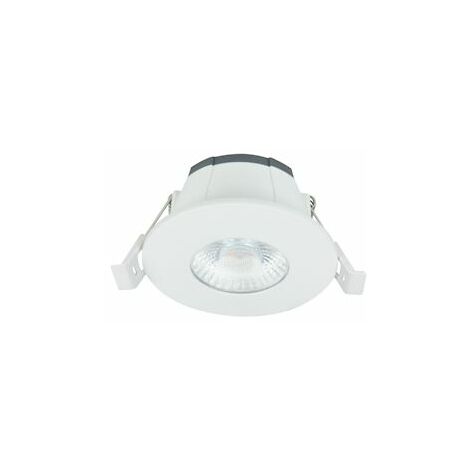 spot encastré à led - europole led up - 3000k - fixe - blanc - europole 57000