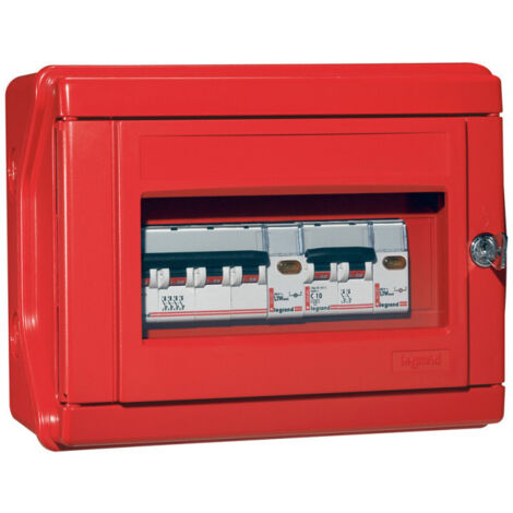 coupure de chaufferie - tetrapolaire 20 + phase + neutre - 10 a - legrand 038081