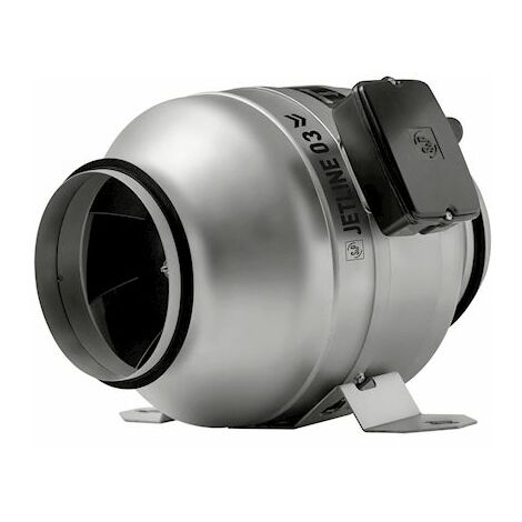 extracteur d'air - unelvent jetline 03 - 300 m3/h - diamètre 125 mm - unelvent 246000